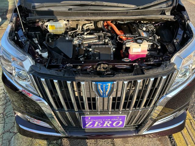 エスクァイア ハイブリッドGi エアロ/9型SDナビ/TV/Bカメラ/Bluetoothオーディオ/後席モニター/クルーズコントロール/革シートヒーター/7人乗/LEDライト/17AW/両側自動ドア/2年保証(46枚目)