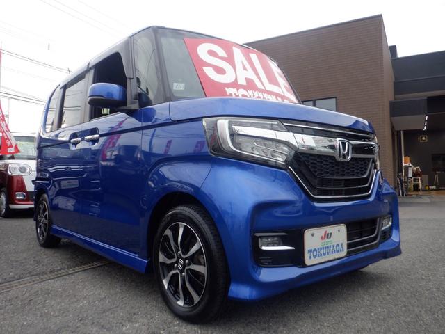 N-BOXカスタム G・Lホンダセンシング ナビ装着用スペシャルパッケージ+ETC車載器 Honda SENSING リア左側パワースライドドア オートリトラミラー プラズマクラスター技術搭載フルオート・エアコンディショナー LEDライト(3枚目)