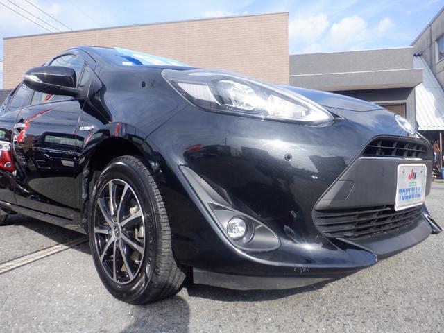 アクア Ｓスタイルブラック　ベースグレード「Ｓ」の特別仕様車「Ｓ　スタイル　ブラック」　Ｔｏｙｏｔａ　Ｓａｆｅｔｙｓｅｎｓｅ　プリクラッシュセーフティ　インテリジェントクリアランスソナー　直列４気筒＋モーター　プッシュスタート（30枚目）