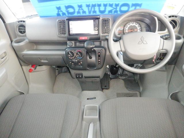 ミニキャブバン Ｇ　ハイルーフ　ナビ　キーレスエントリー　両側スライドドア　衝突被害軽減ブレーキシステム［ＦＣＭ］　後退時ブレーキサポート　誤発進抑制機能（前進＆後退時）　アイドリングストップ　２ＷＤ　ＣＶＴ　ガソリン（7枚目）