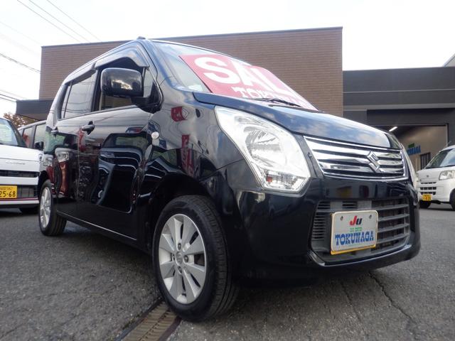 ワゴンR FX ナビ CD キーレスエントリー ベンチシート アイドリングストップ R06A水冷直列3気筒DOHC12VVVTエンジン インパネCVT 2WD 前輪駆動 運転席・助手席エアバッグ UVカットガラス(3枚目)