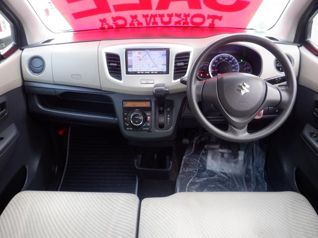 ワゴンR FX ナビ CD キーレスエントリー ベンチシート アイドリングストップ R06A水冷直列3気筒DOHC12VVVTエンジン インパネCVT 2WD 前輪駆動 運転席・助手席エアバッグ UVカットガラス(7枚目)