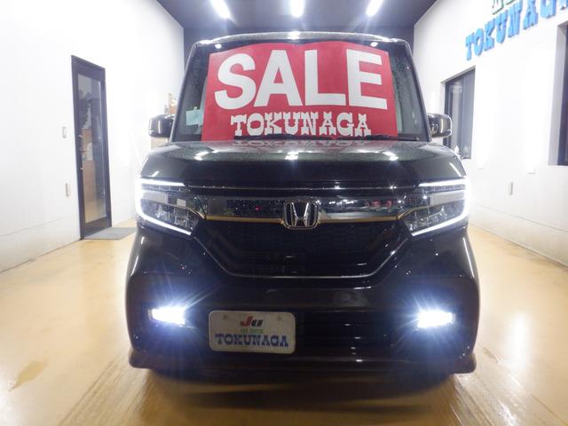 N-BOXカスタム G・Lホンダセンシング Custom G・L Honda SENSING ナビ装着用スペシャルパッケージ+ETC車載器 リア左側パワースライドドア ブラック塗装+切削 14インチアルミホイール メーカーオプションカラー(6枚目)