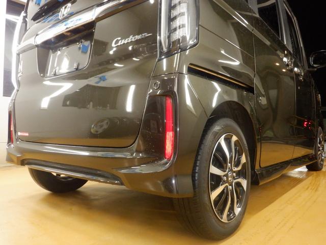 N-BOXカスタム G・Lホンダセンシング Custom G・L Honda SENSING ナビ装着用スペシャルパッケージ+ETC車載器 リア左側パワースライドドア ブラック塗装+切削 14インチアルミホイール メーカーオプションカラー(32枚目)