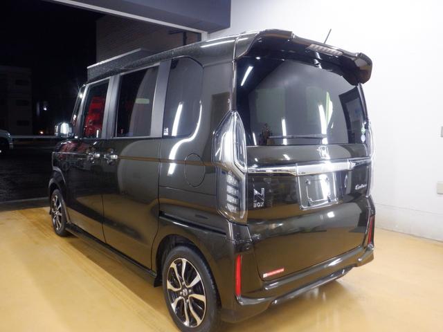 N-BOXカスタム G・Lホンダセンシング Custom G・L Honda SENSING ナビ装着用スペシャルパッケージ+ETC車載器 リア左側パワースライドドア ブラック塗装+切削 14インチアルミホイール メーカーオプションカラー(34枚目)
