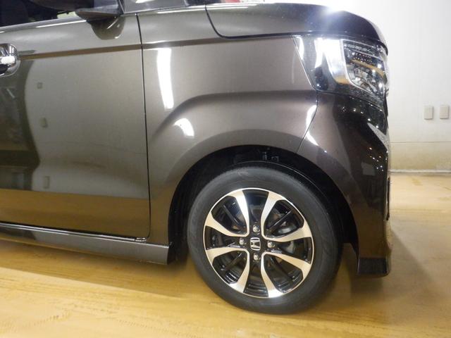 N-BOXカスタム G・Lホンダセンシング Custom G・L Honda SENSING ナビ装着用スペシャルパッケージ+ETC車載器 リア左側パワースライドドア ブラック塗装+切削 14インチアルミホイール メーカーオプションカラー(36枚目)