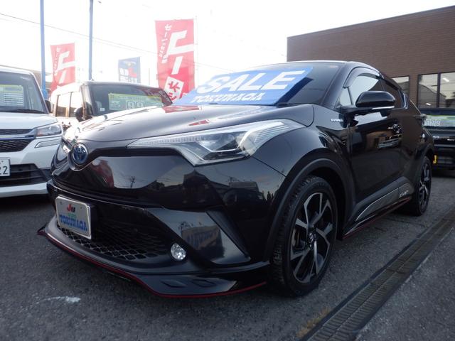 C-HR G ナビ バックカメラ クルーズコントロール 本革巻ステアリング オートライト オートリトラミラー 電動格納ミラー 運転席助手席シートヒーター プッシュスタート スマートキー 直列4気筒DOHC+モーター(33枚目)