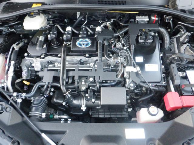 C-HR G ナビ バックカメラ クルーズコントロール 本革巻ステアリング オートライト オートリトラミラー 電動格納ミラー 運転席助手席シートヒーター プッシュスタート スマートキー 直列4気筒DOHC+モーター(37枚目)