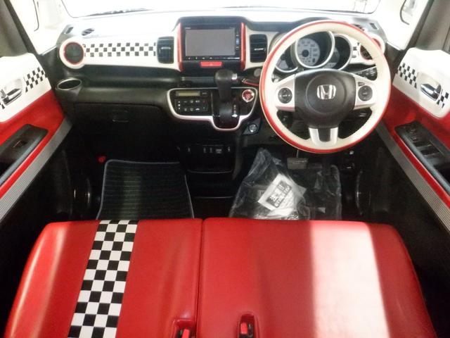 Ｎ－ＢＯＸスラッシュ Ｇ・Ｌターボインテリアカラーパッケージ　ナビ装着用スペシャルパッケージ（ＥＴＣ付）　あんしんパッケージ　３６０°スーパーＵＶ・ＩＲカットパッケージ　インテリアカラーパッケージ　ダイナースタイル　運転席＆助手席シートヒーター　２トーン塗装（7枚目）