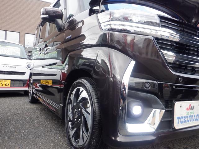 スペーシアカスタム ハイブリッドＸＳ　ＨＹＢＲＩＤ　ＸＳ　デュアルセンサーブレーキサポートＩＩ　Ｒ０６Ｄ　ＤＯＨＣ　１２Ｖ　ＶＶＴ　＋　ＷＡ０４Ｃエンジン＋モーター　インパネＣＶＴ　運転席・助手席・サイド・カーテン　２ＷＤ　前輪駆動（31枚目）