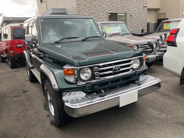TOYOTA LAND CRUISER 70 ZX | 2001 | GREEN II | 210484 km TOYOTA LAND CRUISER 70 ZX | 2001 | GREEN II | 210484 km