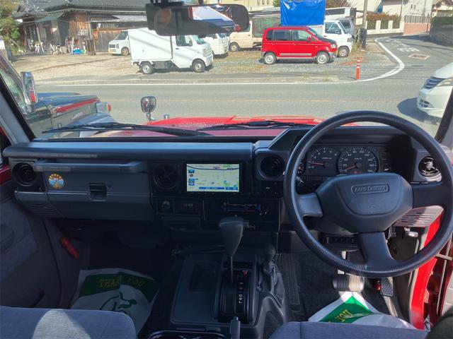 ランドクルーザー７０ ＬＸ　４ＷＤ・社外キーレス・ルーフラック・リアラダー・社外メモリーナビ／フルセグ・バックカメラ・サンルーフ・ＥＴＣ・ドラレコ（2枚目）