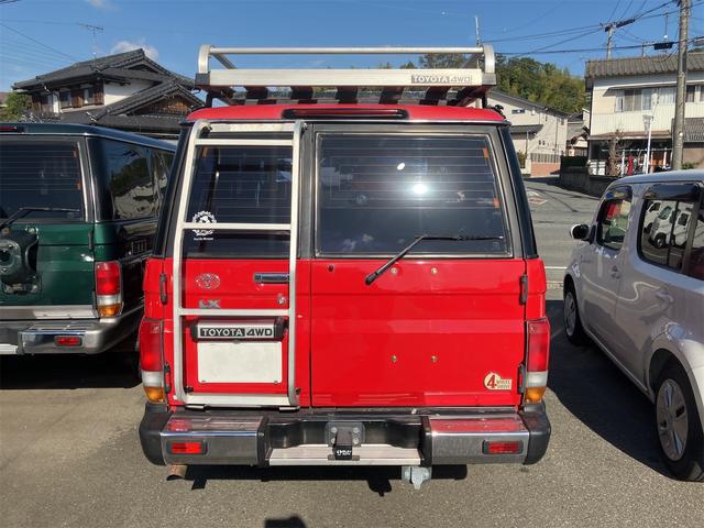 ランドクルーザー７０ ＬＸ　４ＷＤ・社外キーレス・ルーフラック・リアラダー・社外メモリーナビ／フルセグ・バックカメラ・サンルーフ・ＥＴＣ・ドラレコ（18枚目）