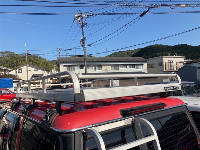 ランドクルーザー７０ ＬＸ　４ＷＤ・社外キーレス・ルーフラック・リアラダー・社外メモリーナビ／フルセグ・バックカメラ・サンルーフ・ＥＴＣ・ドラレコ（24枚目）