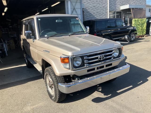 ランドクルーザー７０ ＬＸ　４ＷＤ　サンルーフ　社外アルミ　リアラダー　走行７５０００ｋｍ　パワステ　パワーウィンドウ（14枚目）