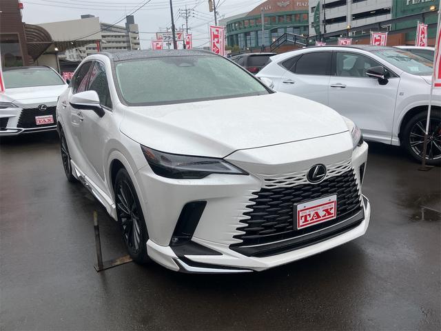 ＲＸ ＲＸ４５０ｈ＋　バージョンＬ　４ＷＤ・全周囲カメラ・クリアランスソナー・オートクルーズコントロール・レーンアシスト・パワーシート・パークアシスト・衝突被害軽減システム・エアロ・サンルーフ・ナビ・ＴＶ・オートマチックハイビーム（15枚目）