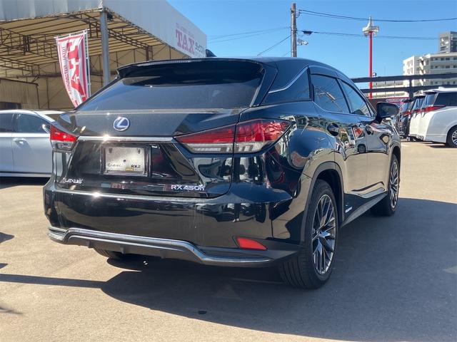 ＲＸ ＲＸ４５０ｈ　Ｆスポーツ　赤革シート・パノラミックビューモニター・４ＷＤ・レーダー・ＥＴＣ２．０・ドライブレコーダー・クリアランスソナー・オートクルーズコントロール・パワーシート・エアロ・ナビ・ＴＶ・オートライト（15枚目）