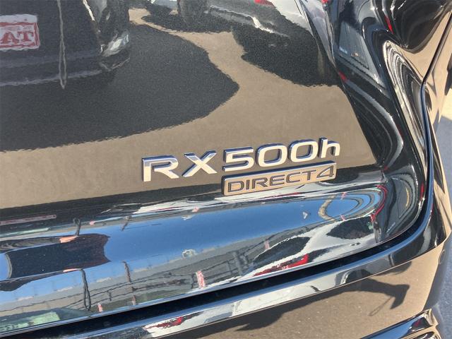 RX RX500h Fスポーツパフォーマンス 本革エアシート・パノラミックビューモニター・前後ドラレコ・パノラマルーフ・4WD・ワンオーナー・ETC・クリアランスソナー・オートクルーズコントロール・パワーシート・衝突被害軽減システム・ナビ・TV(25枚目)