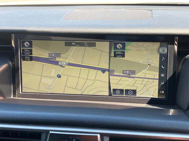 IS IS200t Fスポーツ 黒革エアシート・ドラレコ・クリアランスソナー・BSM・レーンアシスト・オートクルーズコントロール・衝突被害軽減システム・バックカメラ・ナビ・TV・アルミホイール・オートマチックハイビーム・オートライト(4枚目)