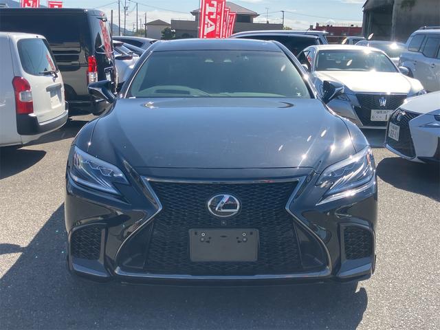 LS LS500 Fスポーツ フルエアロ・TRDホイール・黒革シート・パノラミックビューモニター・サンルーフ・ドラレコ・クリアランスソナー・オートクルーズコントロール・衝突被害軽減システム・ナビ・TV・LEDヘッドランプ(13枚目)