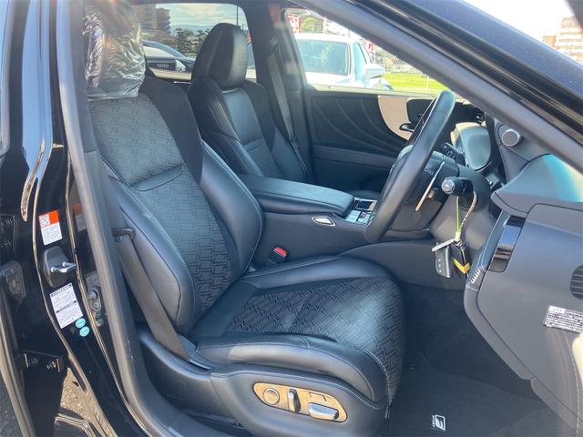LS LS500 Fスポーツ フルエアロ・TRDホイール・黒革シート・パノラミックビューモニター・サンルーフ・ドラレコ・クリアランスソナー・オートクルーズコントロール・衝突被害軽減システム・ナビ・TV・LEDヘッドランプ(34枚目)
