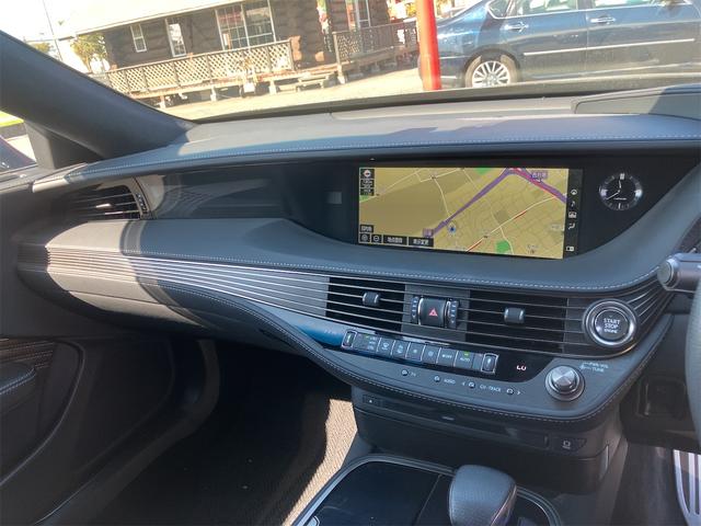 LS LS500 Fスポーツ フルエアロ・TRDホイール・黒革シート・パノラミックビューモニター・サンルーフ・ドラレコ・クリアランスソナー・オートクルーズコントロール・衝突被害軽減システム・ナビ・TV・LEDヘッドランプ(36枚目)