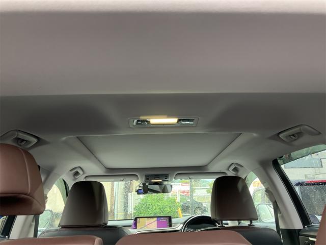 RX RX450h バージョンL 茶革シート・前後ドラレコ・TVキャンセラー・パノラマルーフ・全方位モニター・4WD・クリアランスソナー・オートクルーズコントロール・レーンアシスト・パワーシート・衝突被害軽減システム・ナビ・TV(28枚目)