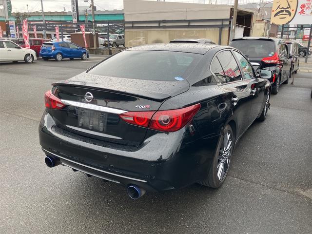 スカイライン 400R 黒革シート・ドラレコ・サンルーフ・シートメモリー・BOSEスピーカー・レッドキャリパー・フロントエアロ・クリアランスソナー・全周囲カメラ・ナビ・TV・オートライト・LEDヘッドランプ・シートヒーター(16枚目)