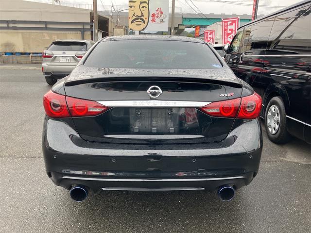 スカイライン 400R 黒革シート・ドラレコ・サンルーフ・シートメモリー・BOSEスピーカー・レッドキャリパー・フロントエアロ・クリアランスソナー・全周囲カメラ・ナビ・TV・オートライト・LEDヘッドランプ・シートヒーター(18枚目)