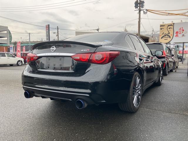 スカイライン 400R 黒革シート・ドラレコ・サンルーフ・シートメモリー・BOSEスピーカー・レッドキャリパー・フロントエアロ・クリアランスソナー・全周囲カメラ・ナビ・TV・オートライト・LEDヘッドランプ・シートヒーター(21枚目)