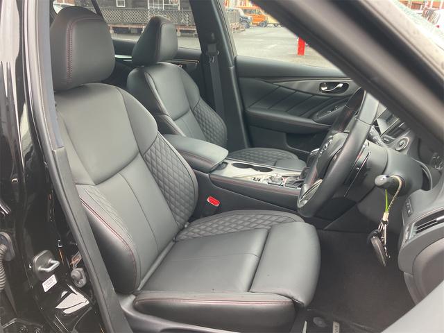 スカイライン 400R 黒革シート・ドラレコ・サンルーフ・シートメモリー・BOSEスピーカー・レッドキャリパー・フロントエアロ・クリアランスソナー・全周囲カメラ・ナビ・TV・オートライト・LEDヘッドランプ・シートヒーター(33枚目)