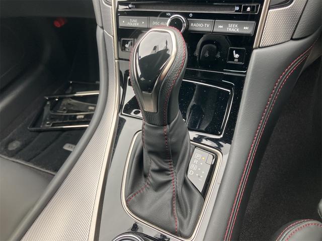 スカイライン 400R 黒革シート・ドラレコ・サンルーフ・シートメモリー・BOSEスピーカー・レッドキャリパー・フロントエアロ・クリアランスソナー・全周囲カメラ・ナビ・TV・オートライト・LEDヘッドランプ・シートヒーター(39枚目)