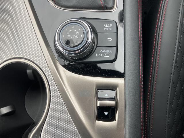 スカイライン 400R 黒革シート・ドラレコ・サンルーフ・シートメモリー・BOSEスピーカー・レッドキャリパー・フロントエアロ・クリアランスソナー・全周囲カメラ・ナビ・TV・オートライト・LEDヘッドランプ・シートヒーター(40枚目)