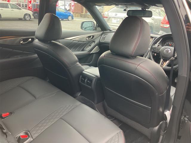 スカイライン 400R 黒革シート・ドラレコ・サンルーフ・シートメモリー・BOSEスピーカー・レッドキャリパー・フロントエアロ・クリアランスソナー・全周囲カメラ・ナビ・TV・オートライト・LEDヘッドランプ・シートヒーター(56枚目)