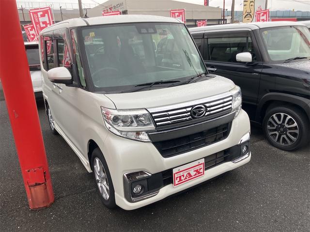 タント カスタムX SAIII 片側パワスラ・シートヒーター・ETC7インチフルセグナビ・ドラレコ・クリアランスソナー・衝突被害軽減システム・オートマチックハイビーム・オートライト・LEDヘッドランプ・スマートキー(14枚目)