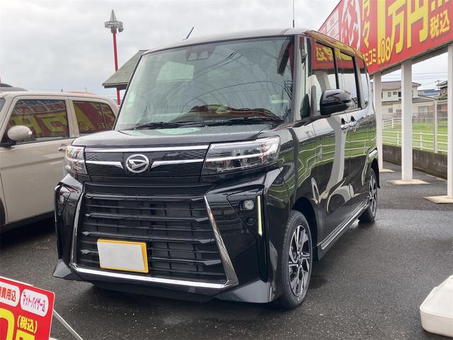 タント カスタムX バックカメラ・両側電動スライドドア・クリアランスソナー・レーンアシスト・衝突被害軽減システム・オートライト・LEDヘッドランプ・スマートキー・アイドリングストップ・電動格納ミラー・シートヒーター(12枚目)