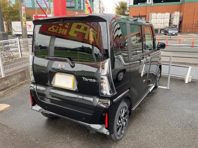 タント カスタムX バックカメラ・両側電動スライドドア・クリアランスソナー・レーンアシスト・衝突被害軽減システム・オートライト・LEDヘッドランプ・スマートキー・アイドリングストップ・電動格納ミラー・シートヒーター(16枚目)