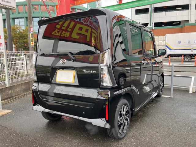 タント カスタムX バックカメラ・両側電動スライドドア・クリアランスソナー・レーンアシスト・衝突被害軽減システム・オートライト・LEDヘッドランプ・スマートキー・アイドリングストップ・電動格納ミラー・シートヒーター(17枚目)