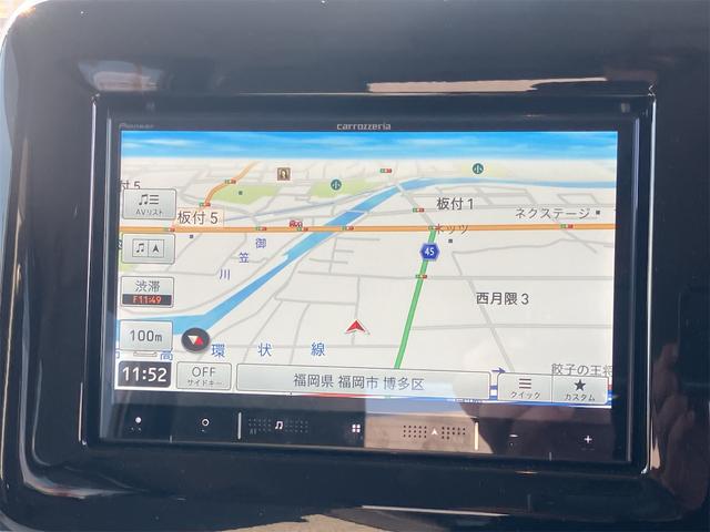 スペーシア ハイブリッドＸ　ワンオーナー・禁煙車・ドライブレコーダー・バックカメラ・両側電動スライドドア・ナビ・ＴＶ・クリアランスソナー・衝突被害軽減システム・オートライト・ＬＥＤヘッドランプ・スマートキー・アイドリングストップ（5枚目）