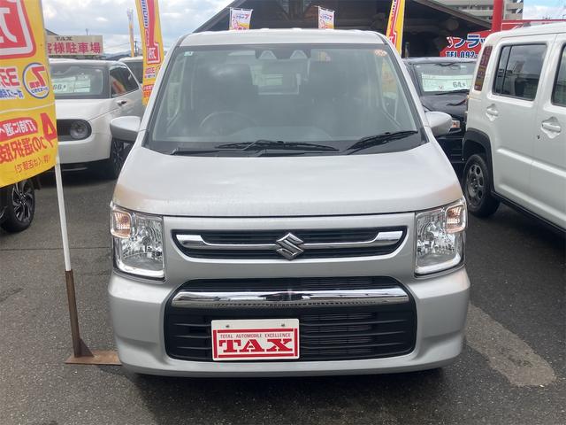 ワゴンＲ ＦＸ　プッシュスタート・スマートキー・ワンオーナー・衝突被害軽減システム・オートライト・クリアランスソナー・シートヒーター・盗難防止システム（3枚目）