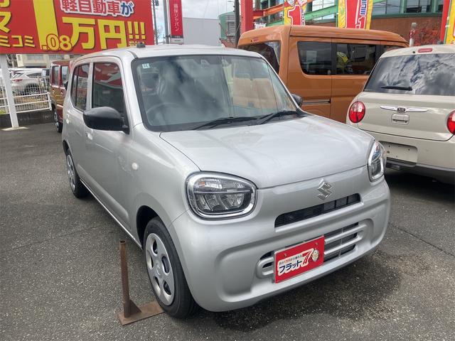 アルト Ｌ　ワンオーナー・７インチナビ・フルセグテレビ・クリアランスソナー・アイドリングストップ・衝突被害軽減システム・オートマチックハイビーム・シートヒーター・頸部衝撃緩和ヘッドレスト・キーレスエントリー（4枚目）