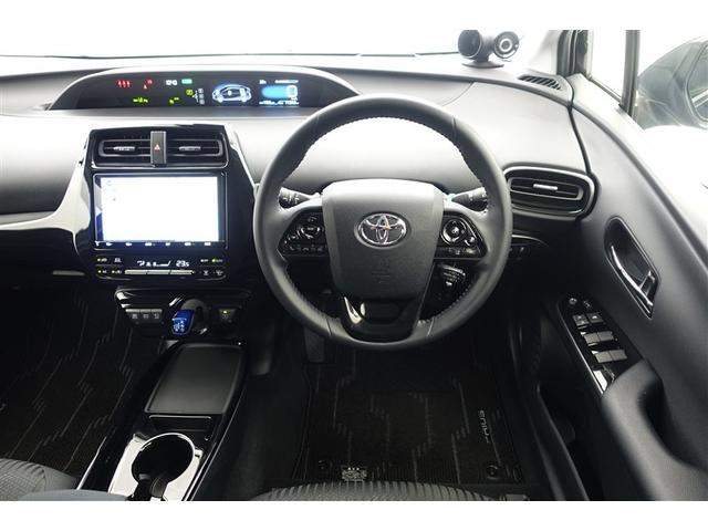プリウス A AC100V 衝突軽減ブレーキシステム Bモニタ 記録簿有 LEDヘッド クルーズコントロール セキュリティー スマートキー パワーステアリング Pシート Iストップ ETC 1オーナー アルミホイル(4枚目)