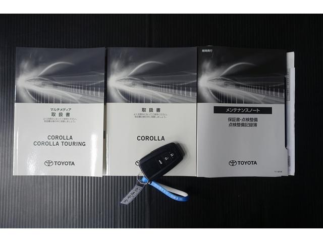 カローラ G-X プラス バックモニター 盗難防止システム 衝突被害軽減装置 TV LED オートエアコン クルコン 横滑り防止装置 スマートキー キーレス エアバッグ ミュージックプレイヤー接続可 フルセグ(20枚目)
