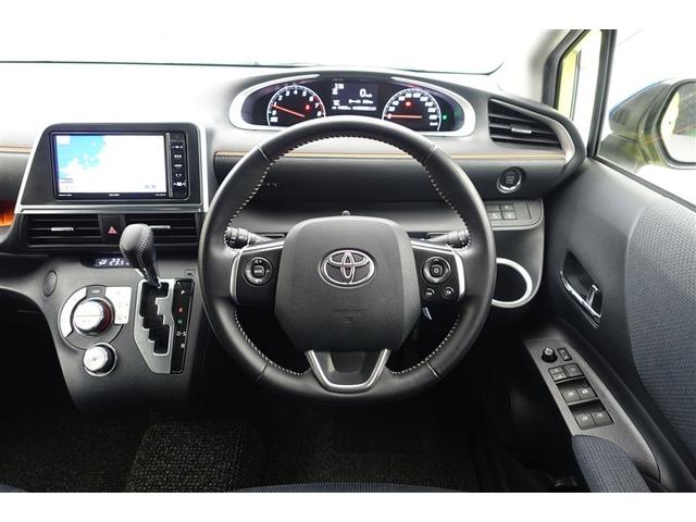 シエンタ Ｇ　ナビ・ＴＶ　スマートキープッシュスタート　アイドリングＳ　１オ－ナ－　リアカメラ　地デジフルセグ　定期点検記録簿　フルオートエアコン　パワーウィンド　ＥＴＣ　運転席エアバック　パワステ　ＤＶＤ再生可（4枚目）