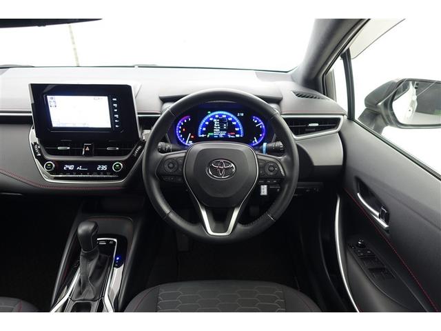 カローラスポーツ ハイブリッドＧ　Ｚ　サイドエアバック　前後誤発進抑制　盗難防止　スマートキーシステム　オートクルーズ　ＬＥＤライト　１オーナー車　エアバック　オートエアコン　地デジ　ナビＴＶ　ＡＷ　デュアルエアバッグ　整備記録簿　ＡＢＳ（4枚目）