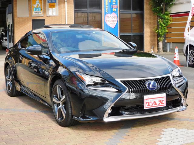 RC300h バージョンL 2年保証 ナビTV Bカメラ ドラレコ ETC PCS RCC LDA BSM RCTA AHB 黒革Pシ-ト シ-トAC シ-トM サンルーフ クリソナ 3眼LEDヘッドライト 18インチAW(2枚目)