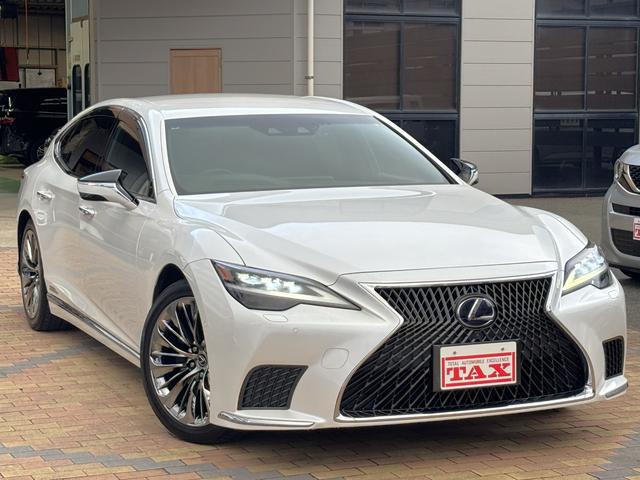 LS LS500h Iパッケージ 後期型 黒革 OPスパッタリング20inchAW 12.3型ナビ パノラミックビューモニター AppleCarPlay 前席シートヒーター&シートクーラー デジタルインナーミラー 三眼LEDライト(4枚目)