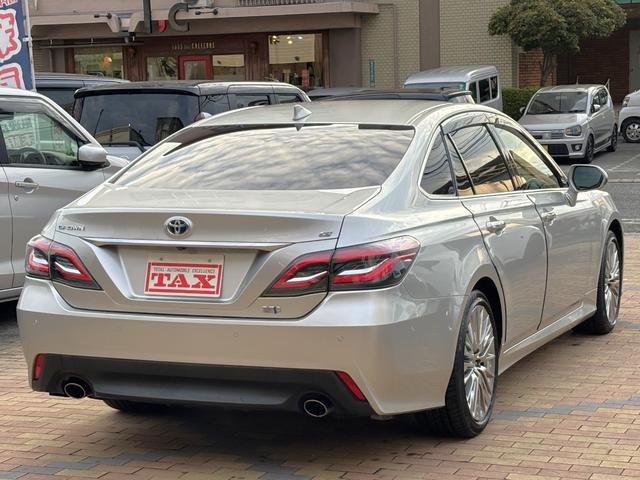 クラウンハイブリッド G 黒本革 パノラミックビューモニター 18AW AppleCarPlay デュアルオートエアコン 三眼LEDヘッドライト 全席シートヒーター&前席シートクーラー 前後ドラレコ ETC PCS LTA(6枚目)