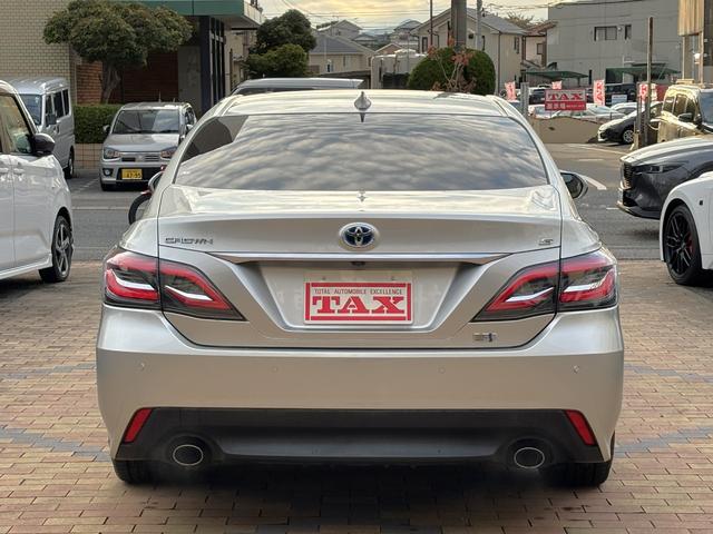 クラウンハイブリッド G 黒本革 パノラミックビューモニター 18AW AppleCarPlay デュアルオートエアコン 三眼LEDヘッドライト 全席シートヒーター&前席シートクーラー 前後ドラレコ ETC PCS LTA(8枚目)