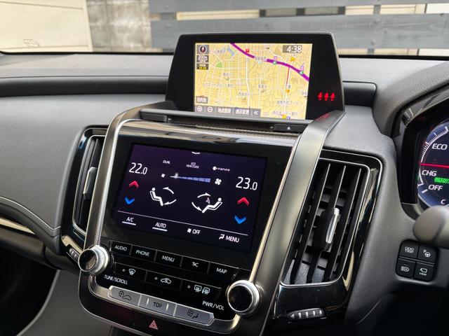 クラウンハイブリッド G 黒本革 パノラミックビューモニター 18AW AppleCarPlay デュアルオートエアコン 三眼LEDヘッドライト 全席シートヒーター&前席シートクーラー 前後ドラレコ ETC PCS LTA(32枚目)